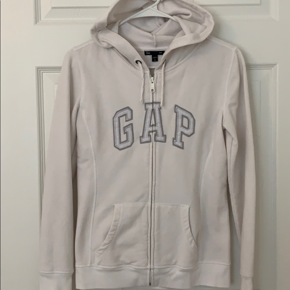 Gap White Hoodie XS